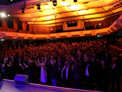 Standing Ovations für Rusty in der Johann Pölz Arena in Amstetten für Rusty