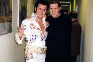 Rusty mit Johnny Logan 1995