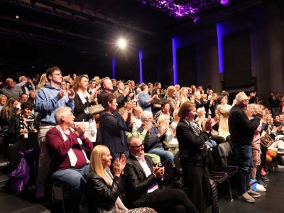 Standing Ovation für meinen Sohn Rudi