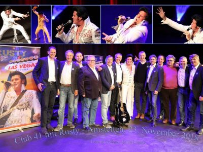 Club 41 hat das Konzert in der Johann Pölz Arena veranstaltet - Ausverkauft wie bei ELVIS - Sold Out!!!